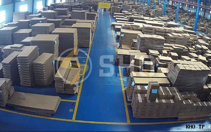 Xưởng sản xuất Thùng carton công nghiệp tại Hải Dương