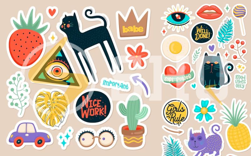 Một số bộ sưu tập sticker cute dễ thương dành cho bạn